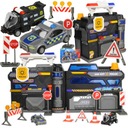 ИНТЕРАКТИВНЫЙ ПОЛИЦЕЙСКИЙ УЧАСТОК СВЕТОДИОДНАЯ ПОЛИЦЕЙСКАЯ ПАРКОВКА +2 МАШИНЫ