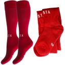 Носки футбольные Kipsta красные 25/26