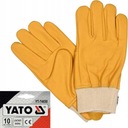 YATO Кожаные защитные рабочие перчатки размер 10