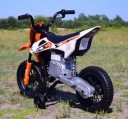 ВЕЛИКИЙ МОТОЦИКЛ OFF ROAD З М'ЯКИМИ КОЛЕСАМИ, ГАЗ НА РУЧЦІ, М'ЯКЕ СИДІННЯ/JT5006