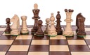 КВАДРАТ - КОНСУЛ ЛЮКС деревянные шахматные фигуры - 48 x 48 см