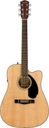 Электроакустическая гитара Fender CD-60SCE Natural