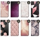 ETUI Z KLAPKĄ DO SAMSUNG GALAXY A40 WZORY RÓŻOWE ZŁOTO RÓŻ FUTERAŁ CASE Marka Hello Case