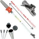 PRZYSTAWKA DO KOSY SPALINOWEJ PIŁA KOMPLETNA 330cm ŁĄCZNEJ DŁUGOŚCI 26MM 9F