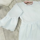 Biele šaty SVÄTÉ PRIJÍMANIE veľ. 158 pokomunálne volániky Vek dieťaťa 13 rokov +