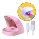 Mini nechtová lampa UV gélová lampa na nechty, USB Mini Nail UV Light LED Therapy Pink Kód výrobcu Does not apply