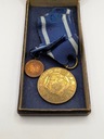 Medal za Odrę, Nysę, Bałtyk, 1945 + miniaturka Kraj Polska
