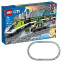 LEGO CITY č. 60337 - Expresný osobný vlak + Darčeková taška LEGO Séria Vlak