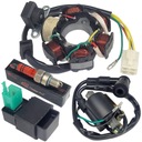 Воспламенитель Статор Модуль статора Катушка Свеча зажигания Крест Kxd 70 110 125