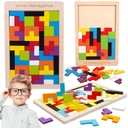 V2 ТЕТРИС ДЕРЕВЯННАЯ ЛОГИЧЕСКАЯ ИГРА-ГОЛОВОЛОМКА С БЛОКАМИ