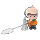 BADMINTON KEYCHAIN CARTOON DOLL PENDANT HANGING