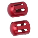 PLUGS AIR DO TIRE MOTORCYCLE ZE FOOT ALUMINUM SUBSTITUTE FOR ZONTES G1-125 RED  photo 4