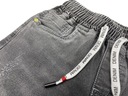 SPODENKI JEANS gumka DALLAS r 8 -122/128 cm GREY Materiał dominujący jeans