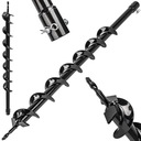 Дрель СВЕРЛО 6см Х 80см ДЛЯ БУРОВОЙ УСТАНОВКИ БЕНЗИНОВЫЙ ШНЕК