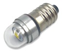 ŻARÓWKA E10 3V LED UHP CREE DO LATARKI