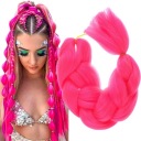 СИНТЕТИЧЕСКИЕ ИСКУССТВЕННЫЕ ВОЛОСЫ ДЛЯ МОСТОВ ДРЕДЫ ДЛЯ НАРАЩИВАНИЯ STRONG PINK A14