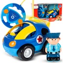 АВТОМОБИЛЬ ПОЛИЦИЯ С ДИСТАНЦИОННЫМ УПРАВЛЕНИЕМ ДЛЯ МАЛЫШЕЙ РУЛЕВОЕ КОЛЕСО