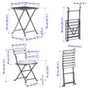 IKEA TARNO Stôl+2 stoličky Froson/Duvholmen béžová EAN (GTIN) 5037218233369