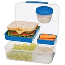 SISTEMA LUNCHBOX BENTO BOX КОНТЕЙНЕР ДЛЯ СОУСА 1650 МЛ С ОТДЕЛЕНИЯМИ