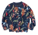 Итальянский бомбер OVERSIZE LEAVES в стиле cocomore S/M