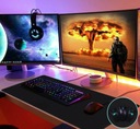 БОЛЬШОЙ КОВРИК ДЛЯ ИГРОВОЙ МЫШИ RGB СО СВЕТОДИОДНОЙ ПОДСВЕТКОЙ