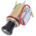 РОЗЕТКА + 12В АВТОМОБИЛЬНОГО ПРИЖИГАТЕЛЯ, С ПОДСВЕТКОЙ