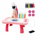 Проектор для рисования, стол, маркеры, робот 12МР