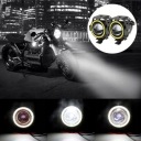 2X ГАЛОГЕНИ МОТОЦИКЛЕТНІ ФАРИ РЕШІТКИ RING LED (СВІТЛОДІОД) 3CCC  (18558488332) фото min 9