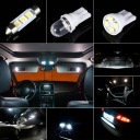 70 EL ЛАМПОЧКА LED (СВІТЛОДІОД) 6000K 300LM 12V T10 SMD НОВИЙ  (18273662073) фото min 12