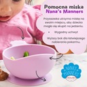 Nana's Manners Stage 1 Suction BOWL PURPLE Stan opakowania oryginalne