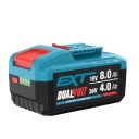 Оригинальная батарея Erbauer 18/36 V 8.0/4.0 AH