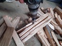 Шнек для раскола древесины 38 мм, конус, сверло для раскалывания древесины HEX10