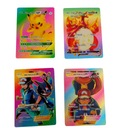 Набор красочных карточек Pokemon RAINBOW BIG HP POWERS 55 шт.