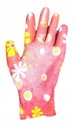 Dámske záhradné rukavice Pracovné rukavice do záhrady Farebné kvety veľ.7 Počet kusov v balení 2 ks