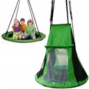 КАЧЕЛИ ГНЕЗДО АИСТА 110 см + ПАЛАТКА-ДОМАШНЯЯ, КРЫШКА + МОСКИТНАЯ СЕТКА