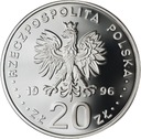 WT 20 zł 1996 Gdańsk tysiąclecie Rodzaj 20 złotych