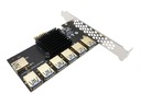 Адаптер порта разветвителя PCIe Riser 1–7
