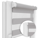 РОЛЛОННЫЕ ЖАЛЮЗИ ДЕНЬ НОЧЬ РОЛЛОННЫЕ ШТОРЫ, НА ЗАКАЗ, СЕРЫЕ, СЕРЫЕ