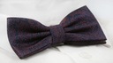 Мужской галстук-бабочка с нагрудным платком Alties - коричневый узор