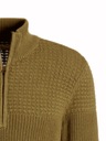 Nový sveter hrubý BLEND veľkosť XXL medový Výstrih polovičný rolák