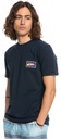 T-shirt Quiksilver Echoes In Time - BYJ0/Navy Materiał dominujący bawełna