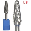 ВРАЩАЮЩИЙСЯ НАПИЛЬНИК X ТИПА L 8 x 22 ХВОСТОВИК 6 VHM