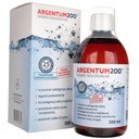 Argentum 200 Koloidné striebro 25ppm Akné 500ml Účinok Hydratačný