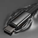 BASEUS SZYBKI KABEL USB-C/USB-C MOCNY PRZEWÓD DO TELEFONU KOMPUTERA 100W 1m