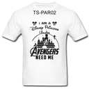 Tričko Vtipné tričko Princess Avengers 140 146 Počet kusov v ponuke 1 szt.