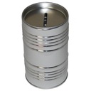 КОПИЛКА МЕТАЛЛИЧЕСКАЯ БОЧКА 11х6,5см Подарок