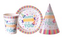 БУМАЖНЫЙ НАБОР С ДНЕМ РОЖДЕНИЯ ИЗ ЧАШЕК И ТАРЕЛОК