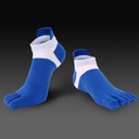 Členkové ponožky Teplé členkové ponožky pre mužov a modré Strih ťapky