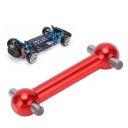 TAMIYA TT01 TT02 KIT ARBRE À CAMES NAPEDOWYCH AVEC PIED ALUMINIUM 4 PIÈCES KOSC POUR PSA ROUGE ULEPSZENIEphoto 4