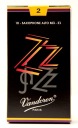 Трость для альт-саксофона 2 Vandoren ZZ SR412